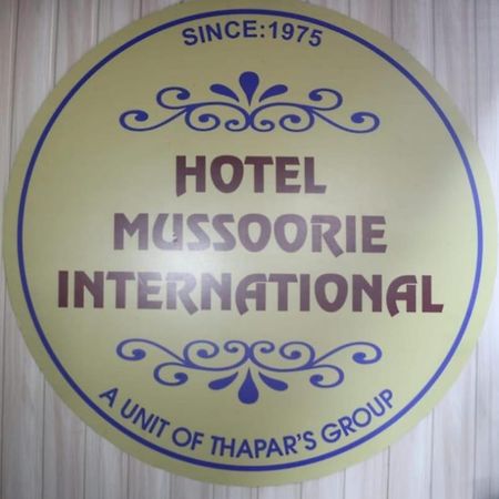 Hotel Mussoorie International Buitenkant foto