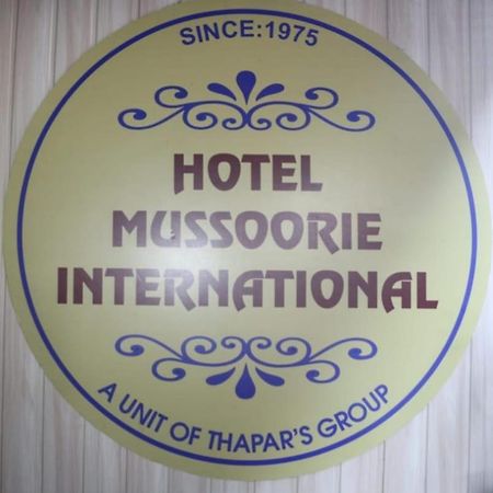 Hotel The Mussoorie International Buitenkant foto